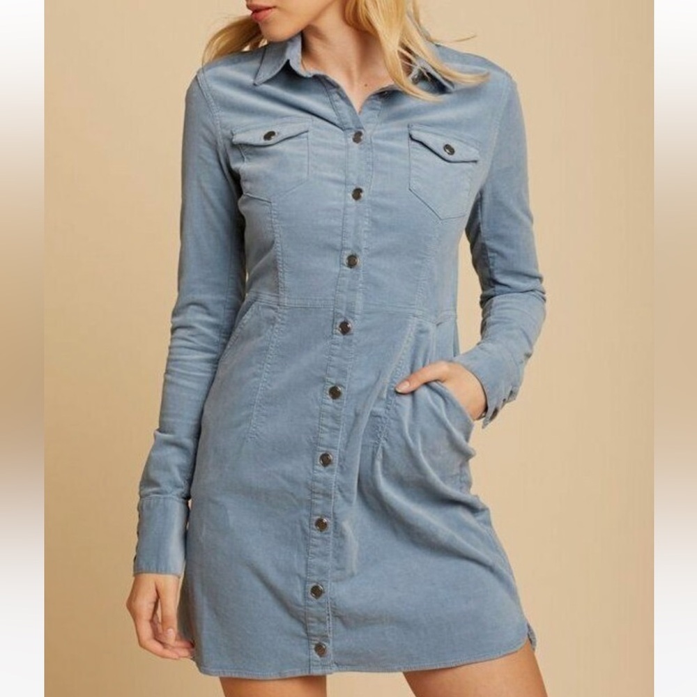 Free People Corduroy Dress